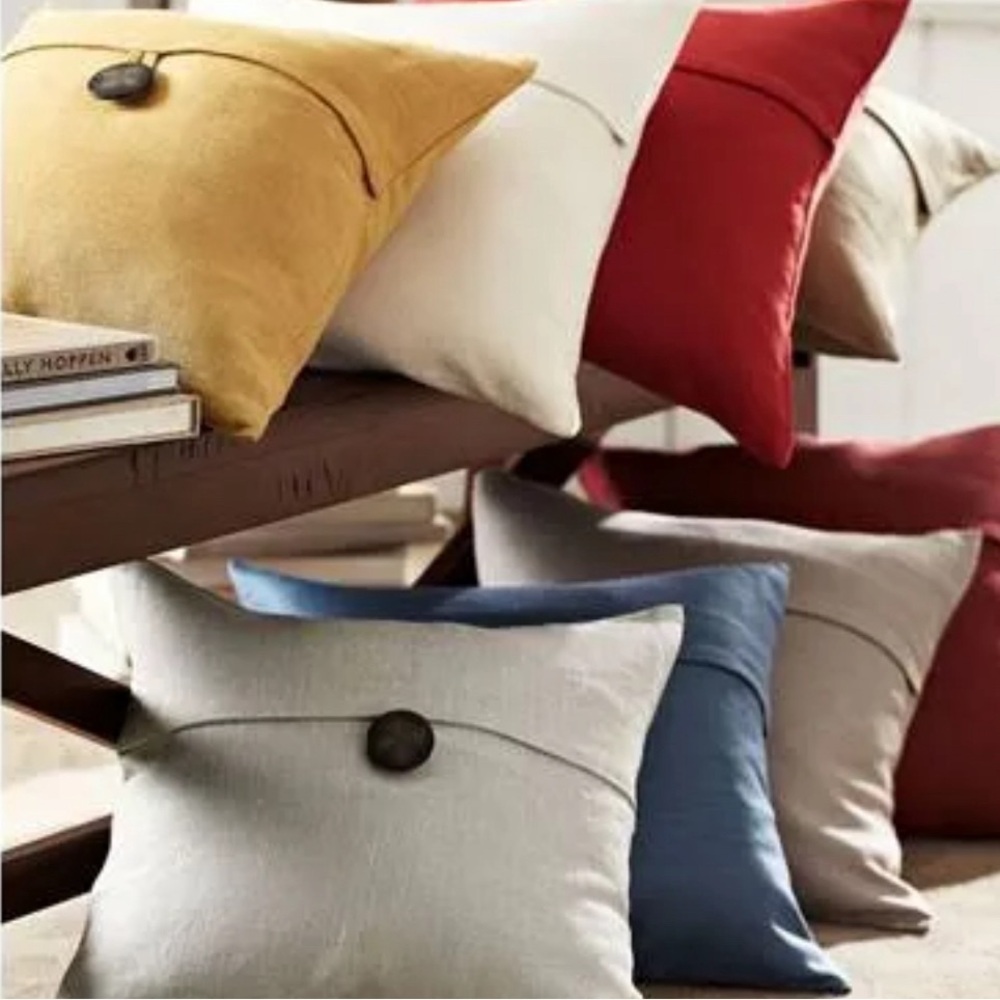 SOLD ON MERCARI - Pottery Barn Linen Pillow Cover